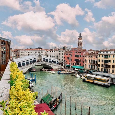 Rialto Terrace On The Grand Canal Venedig Exterior foto