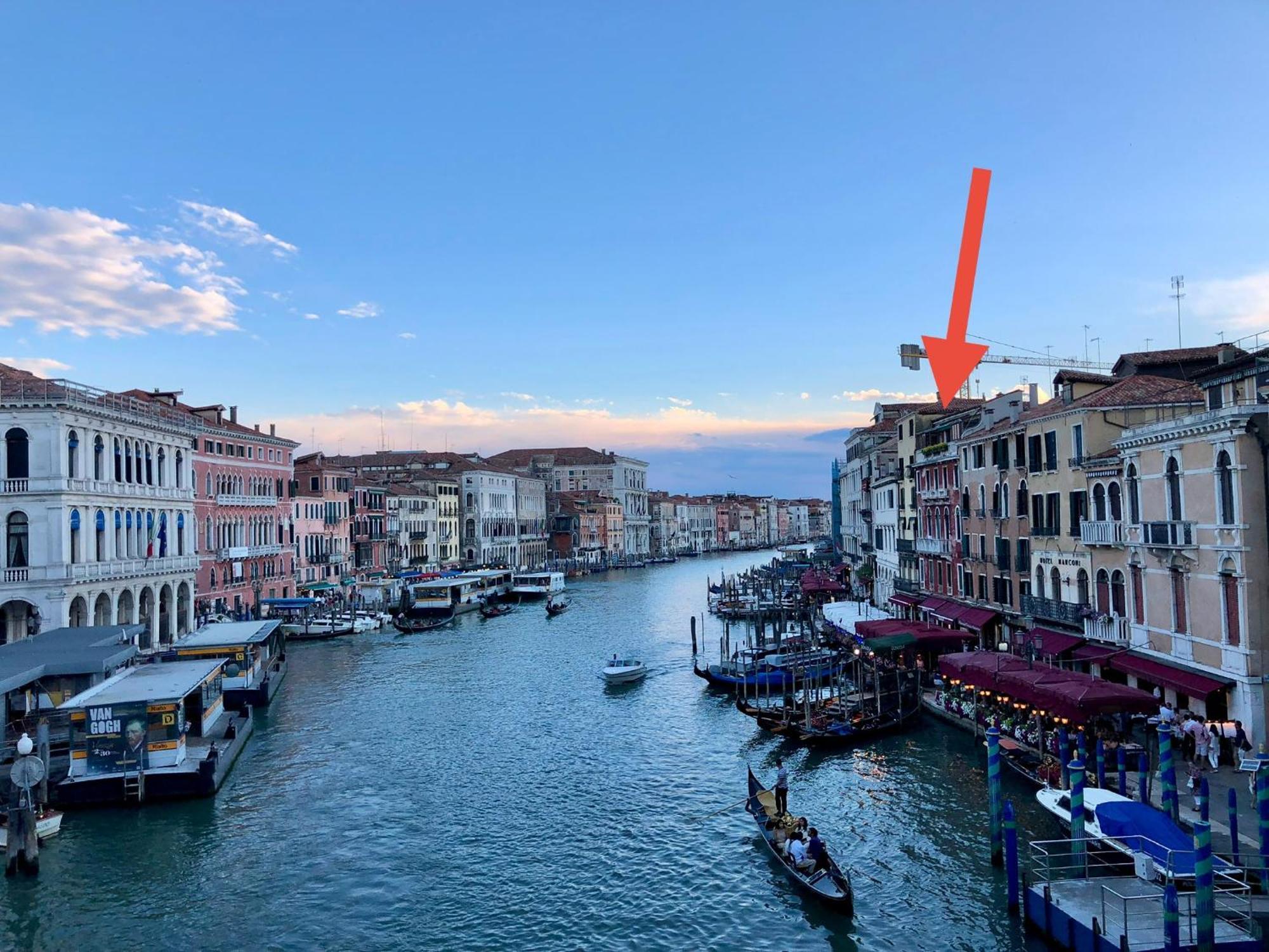 Rialto Terrace On The Grand Canal Venedig Exterior foto