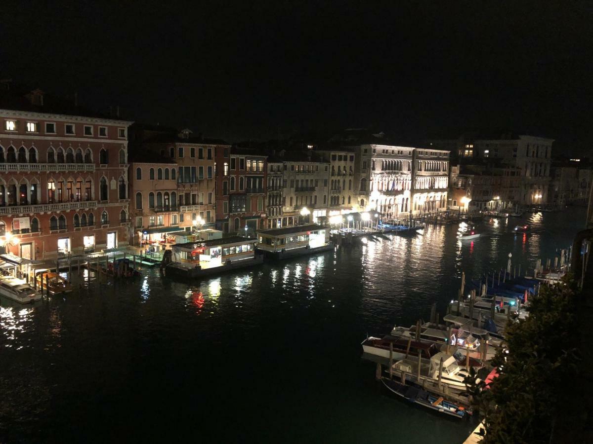 Rialto Terrace On The Grand Canal Venedig Exterior foto