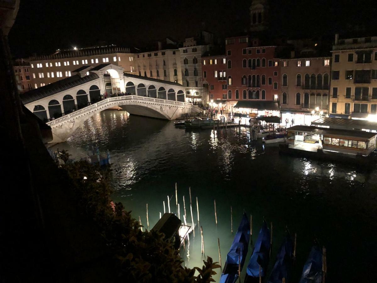 Rialto Terrace On The Grand Canal Venedig Exterior foto